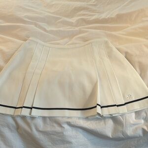 Brand new with tags, Tory Burch tennis skirt with navy piping, stunning